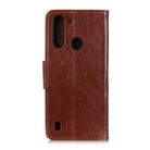 For Motorola Moto G8 Power Lite Nappa Texture Horizontal Flip Leather Case with Holder & Card Slots & Wallet(Brown) - 2