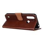 For Motorola Moto G8 Power Lite Nappa Texture Horizontal Flip Leather Case with Holder & Card Slots & Wallet(Brown) - 4