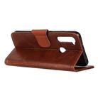 For Motorola Moto G8 Nappa Texture Horizontal Flip Leather Case with Holder & Card Slots & Wallet(Brown) - 4