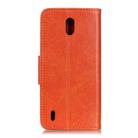 For Nokia 1.3 Nappa Texture Horizontal Flip Leather Case with Holder & Card Slots & Wallet(Orange) - 2