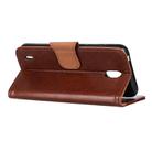 For Nokia 1.3 Nappa Texture Horizontal Flip Leather Case with Holder & Card Slots & Wallet(Brown) - 4