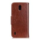 For Nokia C1 Nappa Texture Horizontal Flip Leather Case with Holder & Card Slots & Wallet(Brown) - 2