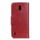 For Nokia C1 Nappa Texture Horizontal Flip Leather Case with Holder & Card Slots & Wallet(Red) - 2