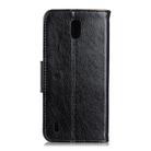 For Nokia C2 Nappa Texture Horizontal Flip Leather Case with Holder & Card Slots & Wallet(Black) - 2