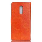 For Nokia C3 Nappa Texture Horizontal Flip Leather Case with Holder & Card Slots & Wallet(Orange) - 2