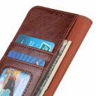 For Nokia C3 Nappa Texture Horizontal Flip Leather Case with Holder & Card Slots & Wallet(Brown) - 3