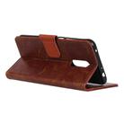 For Nokia C3 Nappa Texture Horizontal Flip Leather Case with Holder & Card Slots & Wallet(Brown) - 3
