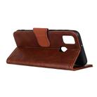 For Vivo Y30 Nappa Texture Horizontal Flip Leather Case with Holder & Card Slots & Wallet(Brown) - 4