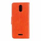 For Wiko Sunny 5 Nappa Texture Horizontal Flip Leather Case with Holder & Card Slots & Wallet(Orange) - 2