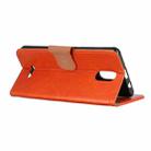 For Wiko Sunny 5 Nappa Texture Horizontal Flip Leather Case with Holder & Card Slots & Wallet(Orange) - 4