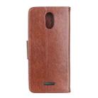 For Wiko Sunny 5 Nappa Texture Horizontal Flip Leather Case with Holder & Card Slots & Wallet(Brown) - 2