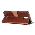 For Wiko Sunny 5 Nappa Texture Horizontal Flip Leather Case with Holder & Card Slots & Wallet(Brown) - 4