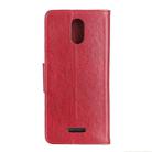 For Wiko Sunny 5 Nappa Texture Horizontal Flip Leather Case with Holder & Card Slots & Wallet(Red) - 2