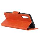 For Wiko View4 Nappa Texture Horizontal Flip Leather Case with Holder & Card Slots & Wallet(Orange) - 4