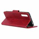 For Wiko View4 Nappa Texture Horizontal Flip Leather Case with Holder & Card Slots & Wallet(Red) - 4