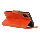 For Alcatel 1B (2020) Nappa Texture Horizontal Flip Leather Case with Holder & Card Slots & Wallet(Orange) - 4