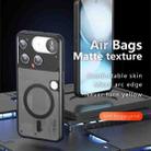For Nothing Phone 3 Armor MagSafe PC Hybrid TPU Phone Case(Frosted Black) - 2