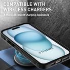 For iPhone 15 Plus / 14 Plus MagSafe PC Phone Case with Lens Holder(Black) - 3