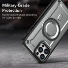 For iPhone 12 Pro Max MagSafe PC Phone Case with Lens Holder(Red) - 2