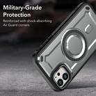 For iPhone 11 MagSafe PC Phone Case with Lens Holder(Grey) - 2
