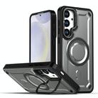 For Samsung Galaxy S25+ 5G / S24+ 5G MagSafe PC Phone Case with Lens Holder(Grey) - 1