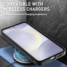 For Samsung Galaxy S25+ 5G / S24+ 5G MagSafe PC Phone Case with Lens Holder(Grey) - 3