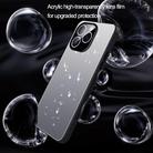 For iPhone 16 Pro Ice Aluminum Metal Explosion-proof Frosted Phone Case(Black) - 3