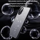 For iPhone 16 Ice Aluminum Metal Explosion-proof Frosted Phone Case(Silver) - 3