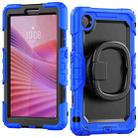 For Lenovo Tab One / K9 TB305FU 2025 D Type Silicone Hybrid PC Tablet Case with Handle Holder(Blue) - 2