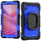 For Lenovo Tab One / K9 TB305FU 2025 D Type Silicone Hybrid PC Tablet Case with Handle Holder(Blue PC) - 2