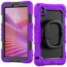 For Lenovo Tab One / K9 TB305FU 2025 D Type Silicone Hybrid PC Tablet Case with Handle Holder(Purple) - 2