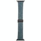 For Apple Watch 46mm / 49mm / 45mm / 44mm Folding Magnetic Buckle Denim Leather Watch Band(Royal Blue) - 3