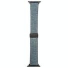 For Apple Watch 42mm / 41mm / 40mm / 38mm Folding Magnetic Buckle Denim Leather Watch Band(Misty Blue) - 3