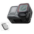 For Insta360 Ace / Ace Pro / Pro 2 Body Soft TPU Protective Case with Lens Cover(Ink Grey) - 1