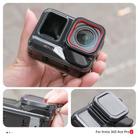 For Insta360 Ace / Ace Pro / Pro 2 Body Soft TPU Protective Case with Lens Cover(Ink Grey) - 3