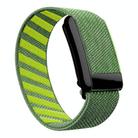 For WHOOP 4.0 Elastic Nylon Watch Band(Lime) - 1