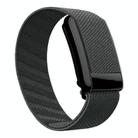 For WHOOP 4.0 Elastic Nylon Watch Band(Dark Grey Black) - 1
