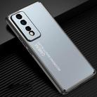 For Honor 80 GT Frosted Metal Phone Case(Blue) - 1