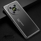 For Honor X40 GT Frosted Metal Phone Case(Black) - 1