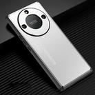 For Honor X40 Frosted Metal Phone Case(Silver) - 1