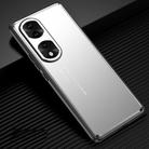 For Honor 70 Pro Frosted Metal Phone Case(Silver) - 1