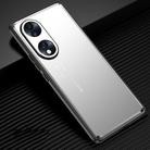 For Honor 70 Frosted Metal Phone Case(Silver) - 1