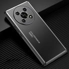 For Honor X30 Frosted Metal Phone Case(Black) - 1