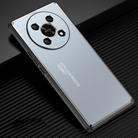 For Honor X30 Frosted Metal Phone Case(Blue) - 1