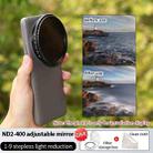 For Xiaomi 15 Ultra JSR Phone Lens Filter, Filter:ND2-400 Adjustable - 2