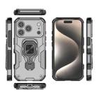 For iPhone 17 Pro Metal Kickstand TPU Hybrid PC Phone Case(Grey) - 3