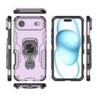 For iPhone 17 Air Metal Kickstand TPU Hybrid PC Phone Case(Purple) - 3