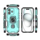 For iPhone 17 Metal Kickstand TPU Hybrid PC Phone Case(Green) - 3