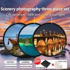 For Xiaomi 15 Ultra JSR Phone Lens Filter Kit, Filter:CPL+ND8+Star - 2