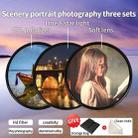 For Xiaomi 15 Ultra JSR Phone Lens Filter Kit, Filter:CPL+Star+Mist Filter - 2